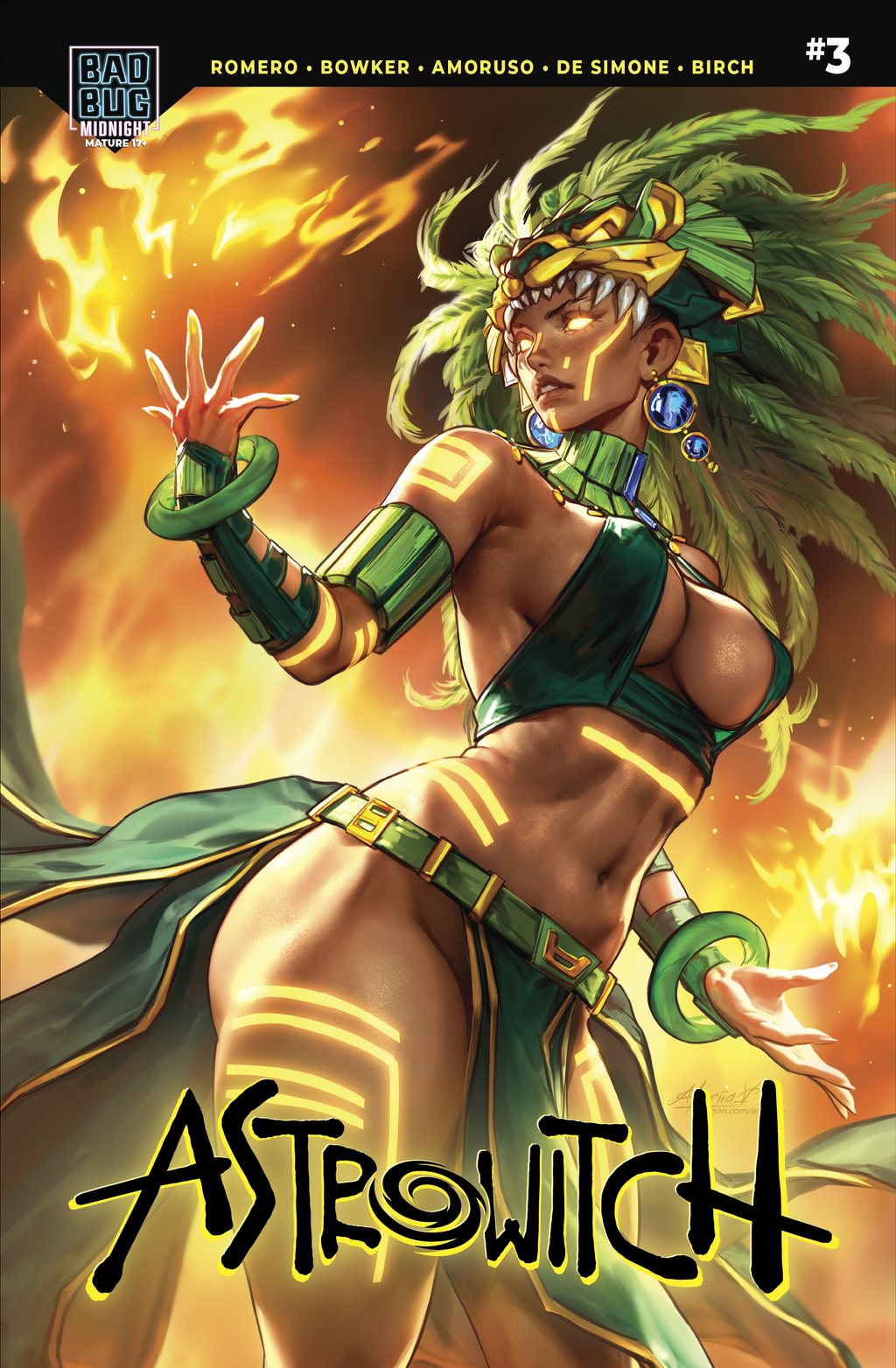 AstroWitch #3 (Cover B - Aleriia V Variant) image 0