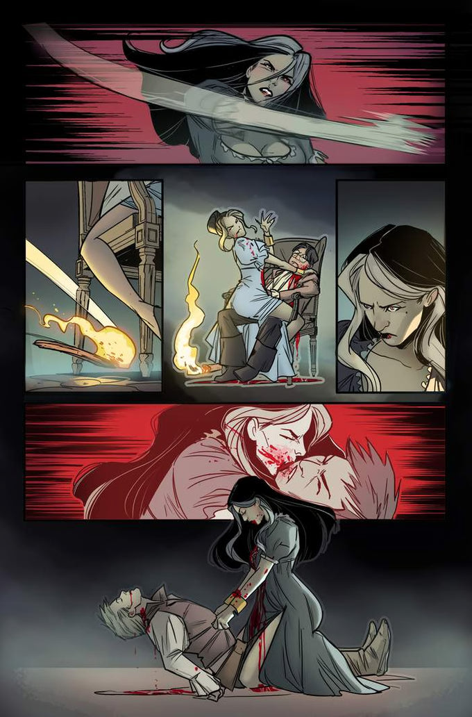 Brides of Dracula #1 ( Cover D- Zork Marinero Naughty Variant) image 3