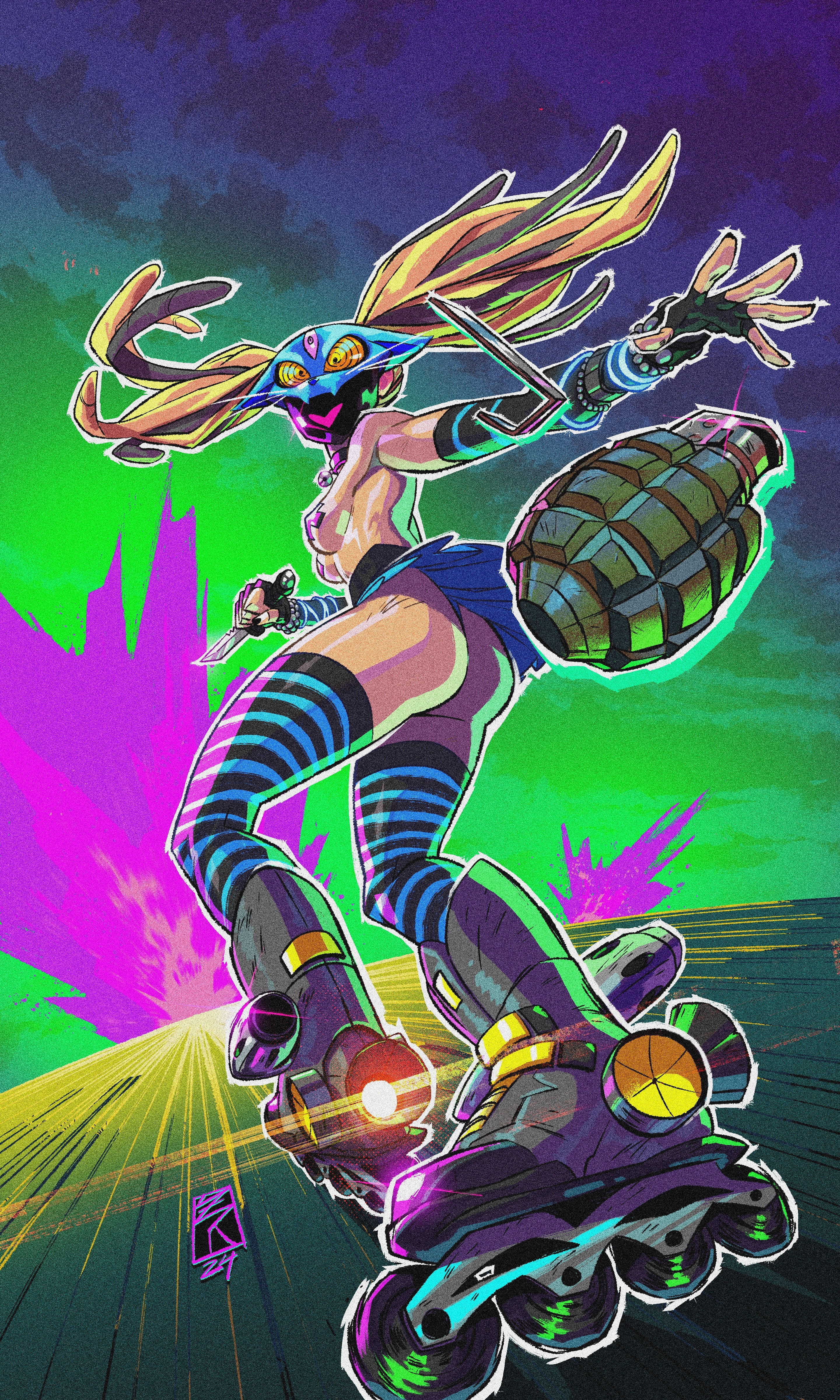 Bad Pussy #1 11x17 Collection