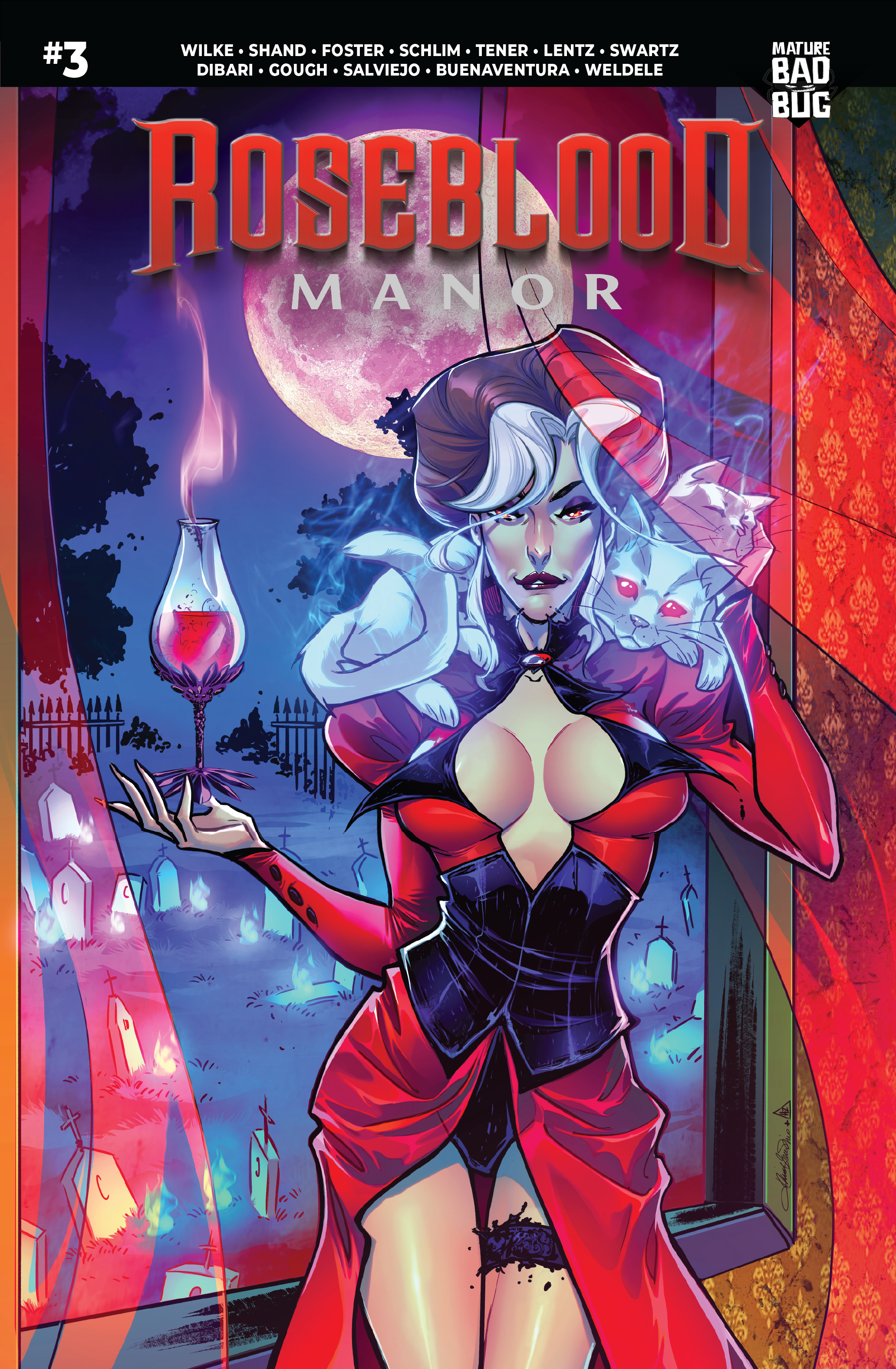 Roseblood Manor #3 (Cover G-Tina Valentino Variant) image 0