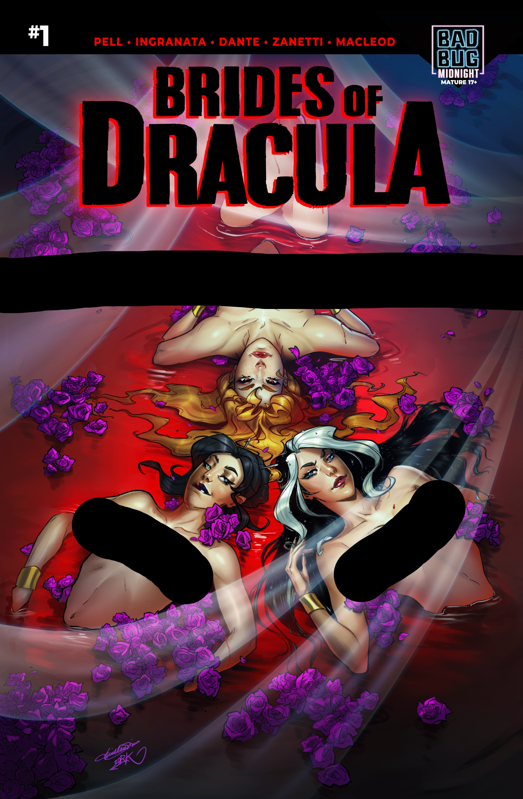 Brides of Dracula #1 ( Cover D- Zork Marinero Naughty Variant) image 0