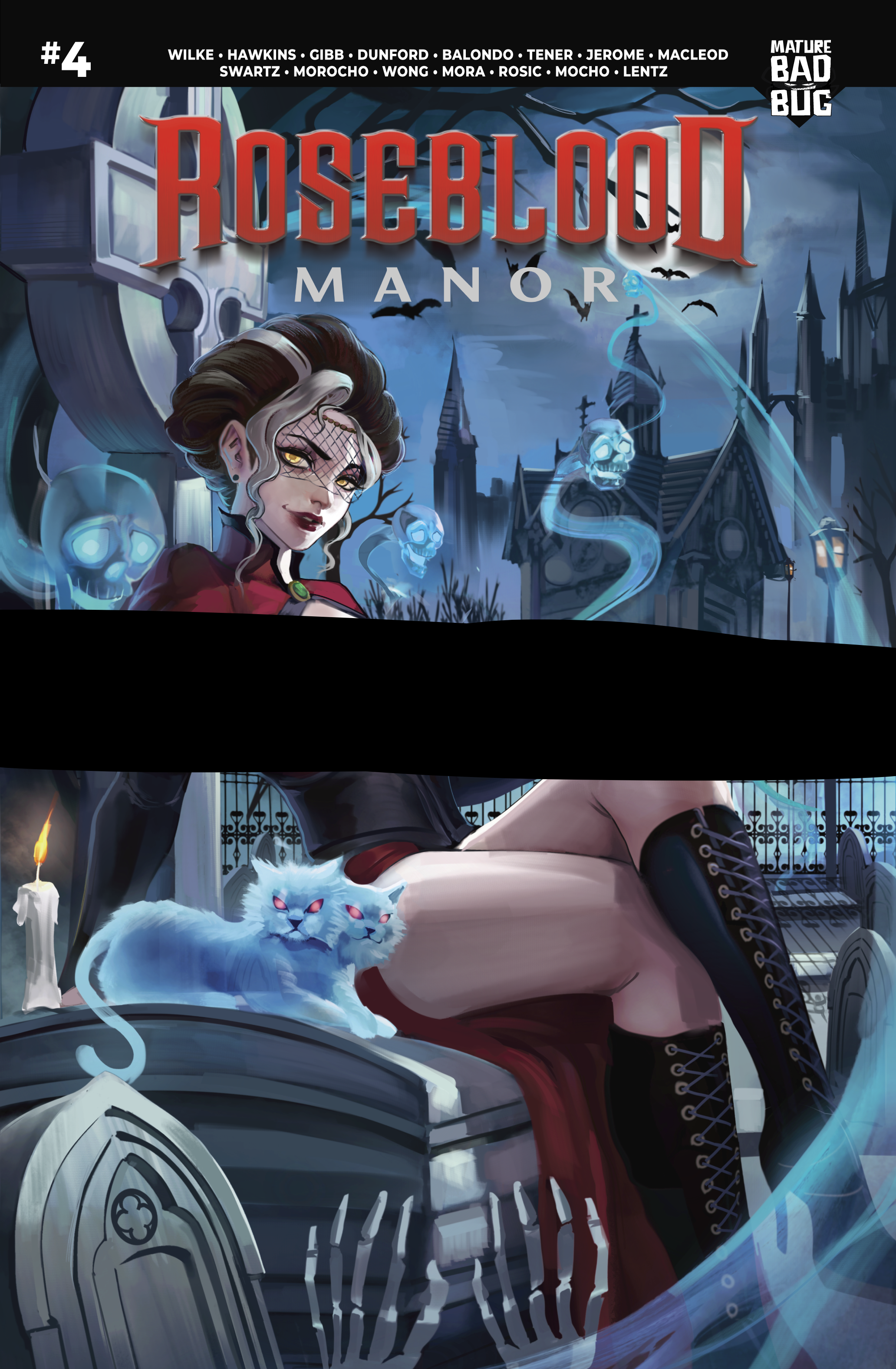 Roseblood Manor #4 (Cover B-Zheanhmeart Naughty Variant) image 0