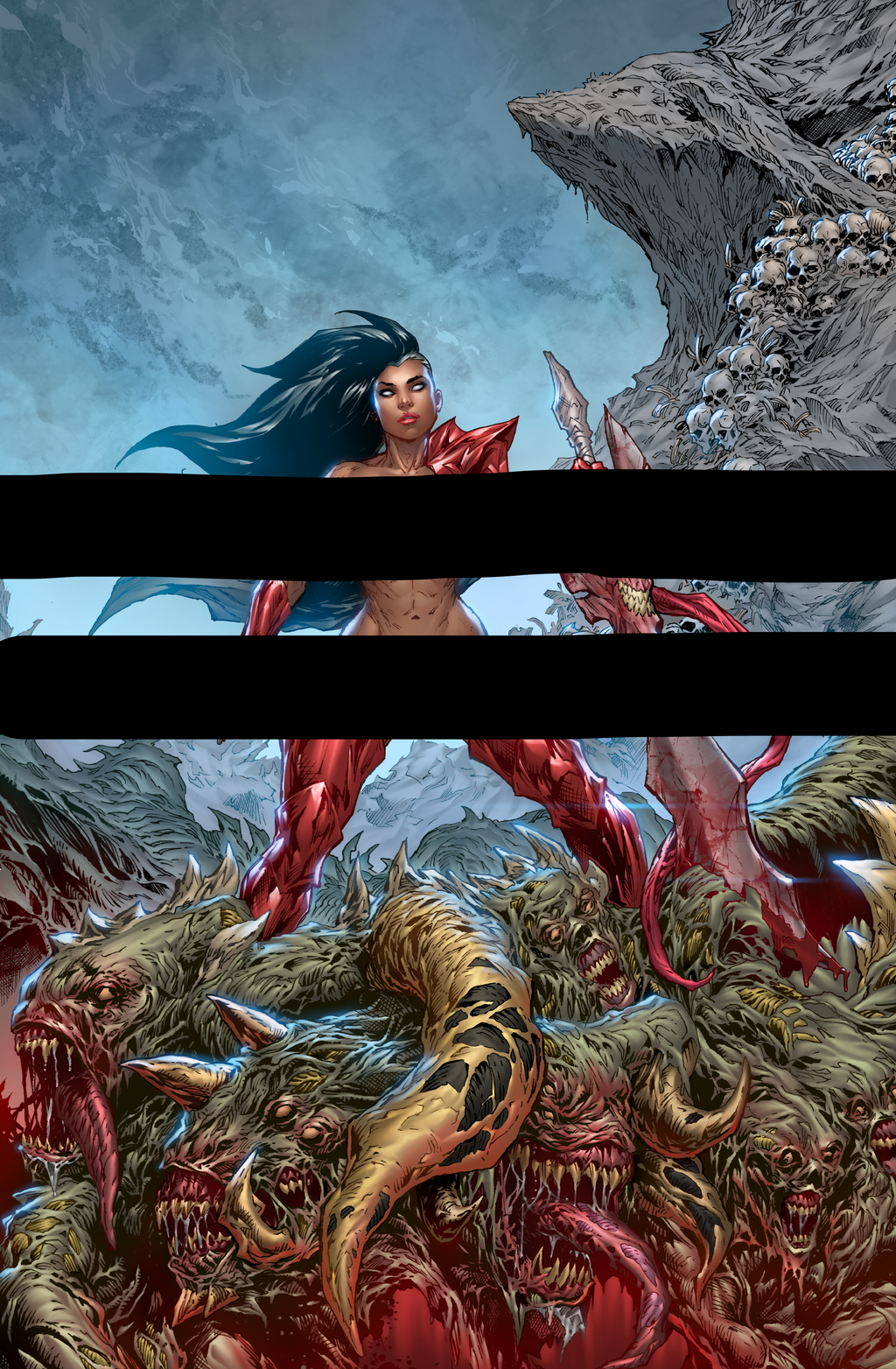 No More Gods #1 (Cover A-JC Fabul Naughty Variant) image 0