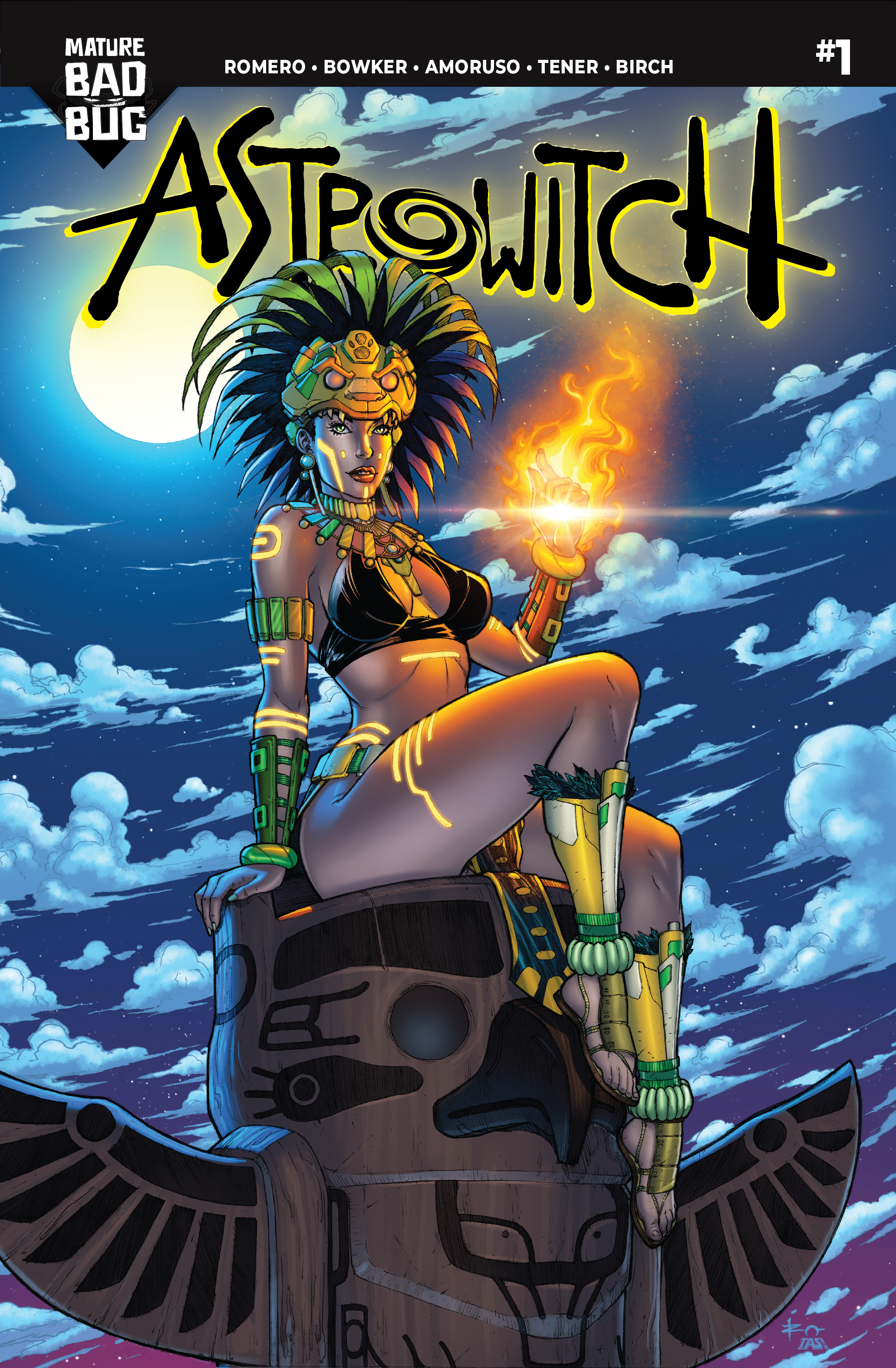 AstroWitch #1 (Cover H-Izoneto Ademar Variant) image 0