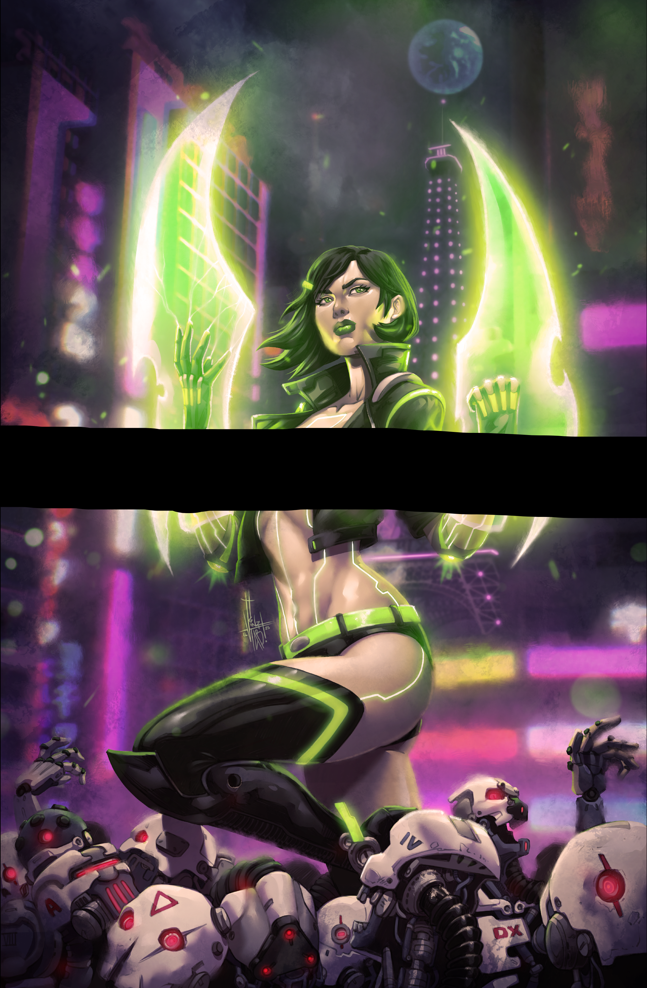 XenoGeist #1 (Cover F-Vinz el Tabanas Naughty Variant) image 0