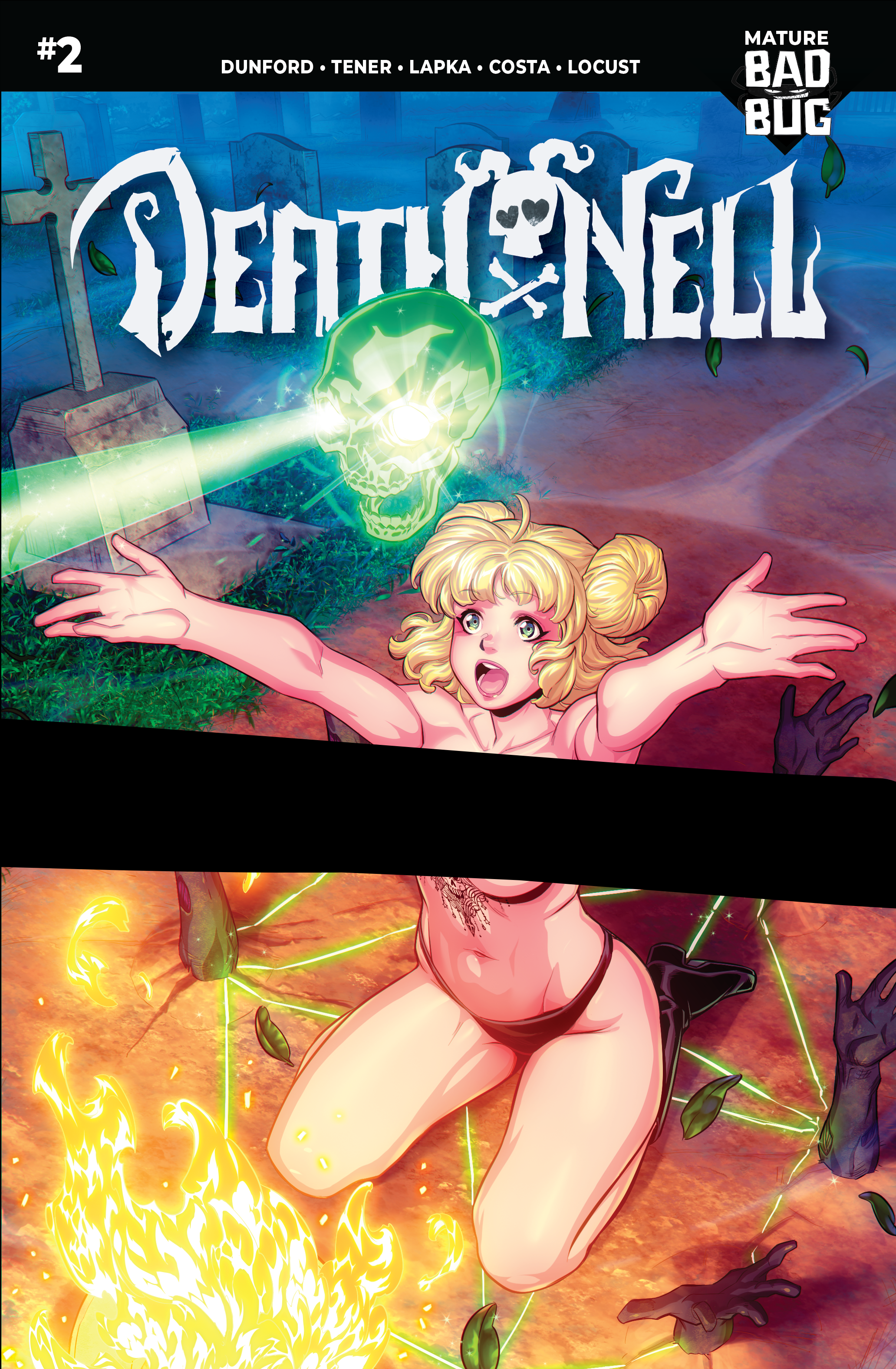 Death Nell #2 (Cover J- Xong Bros Naughty Variant) image 0