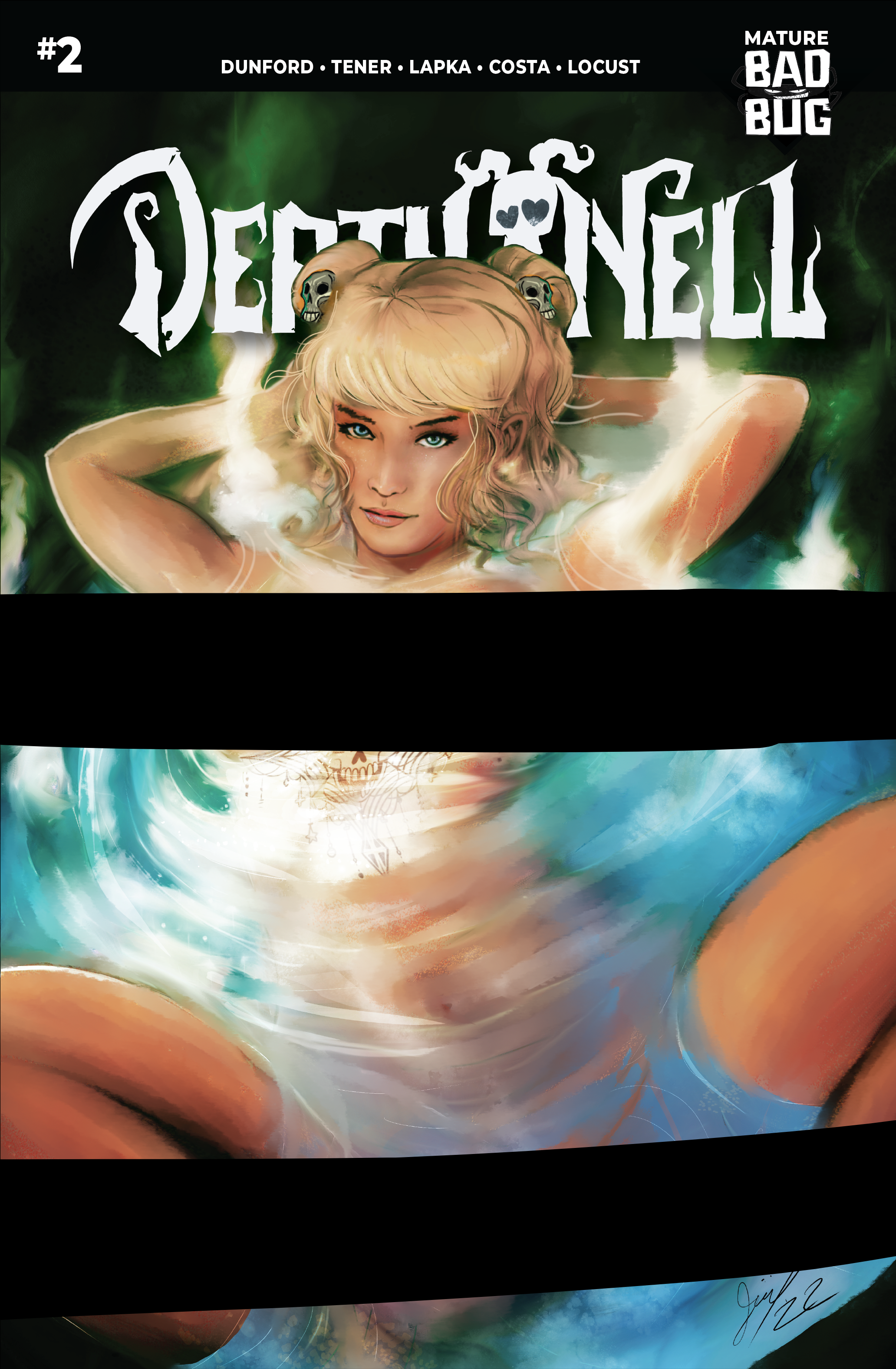 Death Nell #2 (Cover K- Joel Seguin Naughty Variant) image 0
