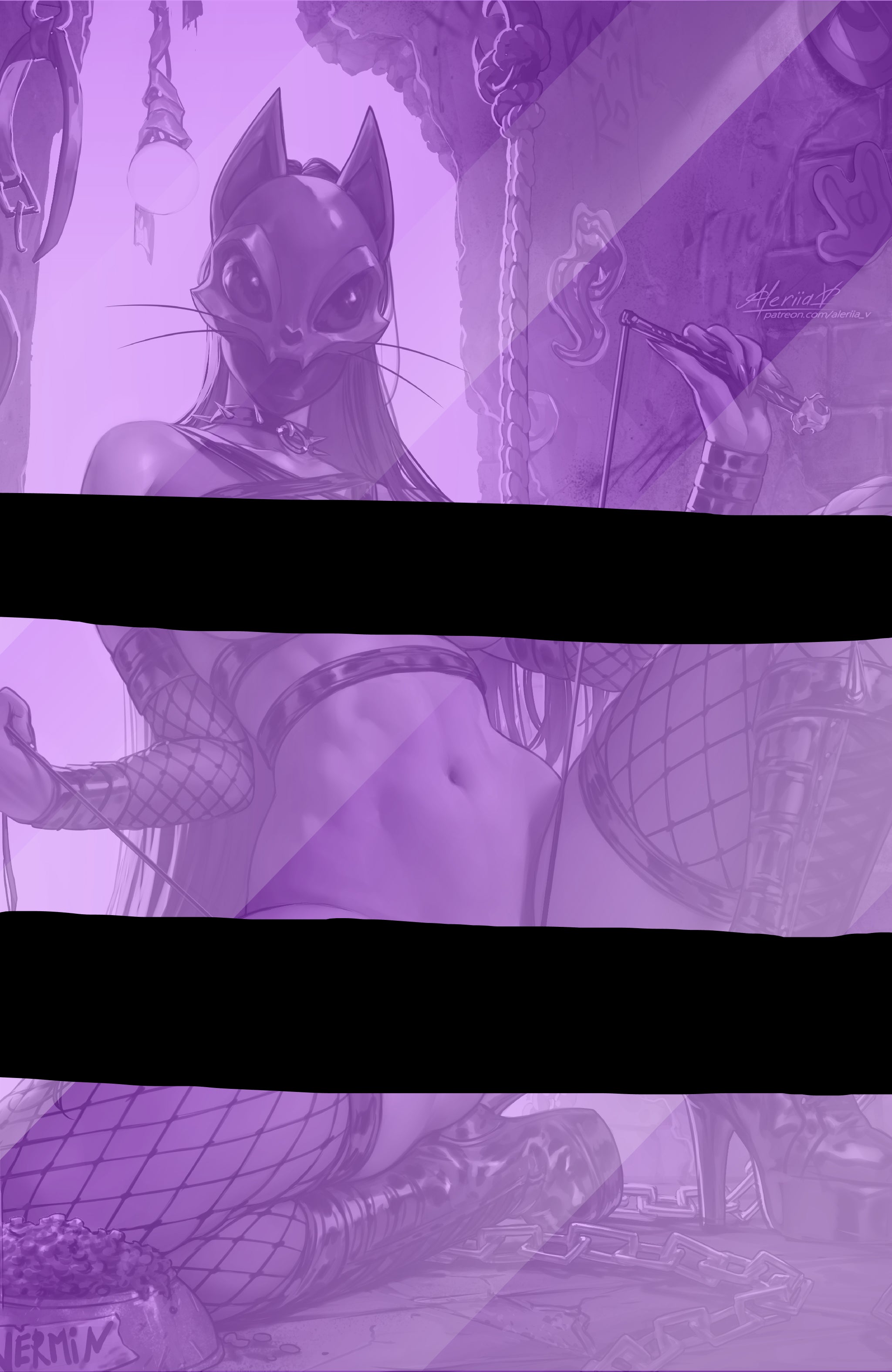 Bad Pussy #1 (METAL Purple Cover Hot - Aleriia V)